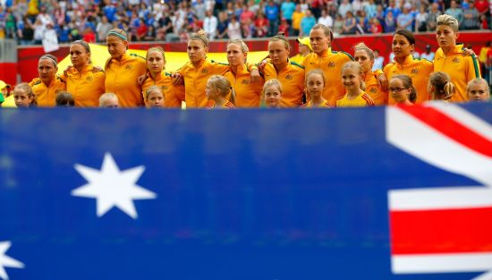 Gorry and Matildas say thanks Australia