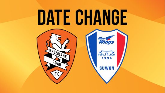 Date change for Roar clash with Suwon