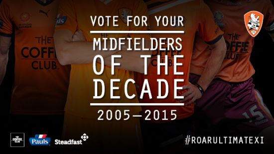 Voting now open for #RoarUltimateXI midfielders