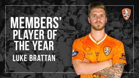 Brattan voted Members’ Player of the Year