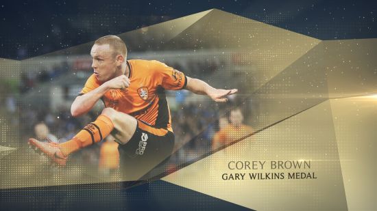 Corey Brown wins the 2016/17 Gary Wilkins Medal