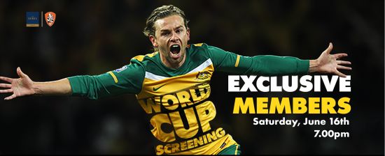 Roar As One & cheer on the Socceroos
