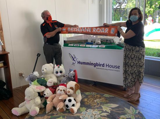 Brisbane Roar fans donate over 150 toys to children’s charities and hospitals