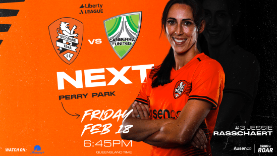 Roar to face Canberra at Perry Park in Liberty A-League