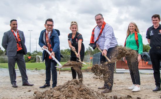 Construction begins on Brisbane Roar’s new $22 million women’s and academy headquarters